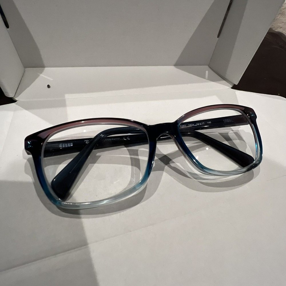 Ray-Ban RB 5362 5834 Blue Pink Crystal Butterfly Eyeglasses Frames 54-17 140